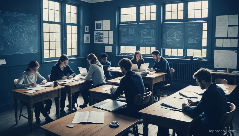 Ilustración generada con IA sobre: OpenAI publica herramientas y certificaciones para integrar IA en educación