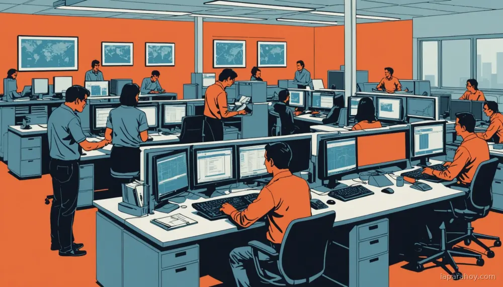 Ilustración generada con IA sobre: OpenAI anuncia Frontier Alliance Partners para despliegues de agentes en producción