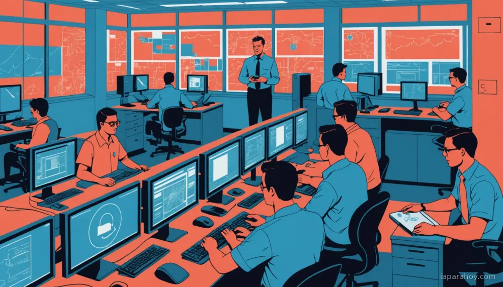 Ilustración generada con IA sobre: OpenAI presenta marco de acceso confiable para capacidades de ciberseguridad