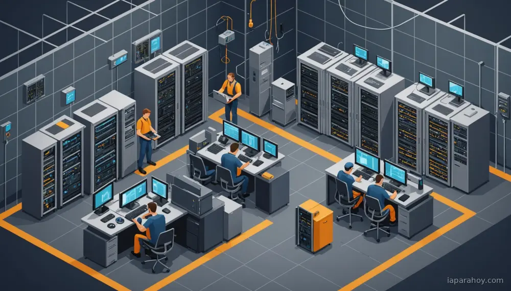 Ilustración generada con IA sobre: OpenAI escala PostgreSQL para soportar 800 millones de usuarios de ChatGPT