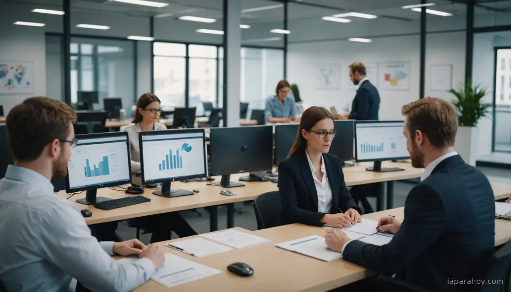 Ilustración generada con IA sobre: ServiceNow expande integración de modelos OpenAI para flujos de trabajo empresariales