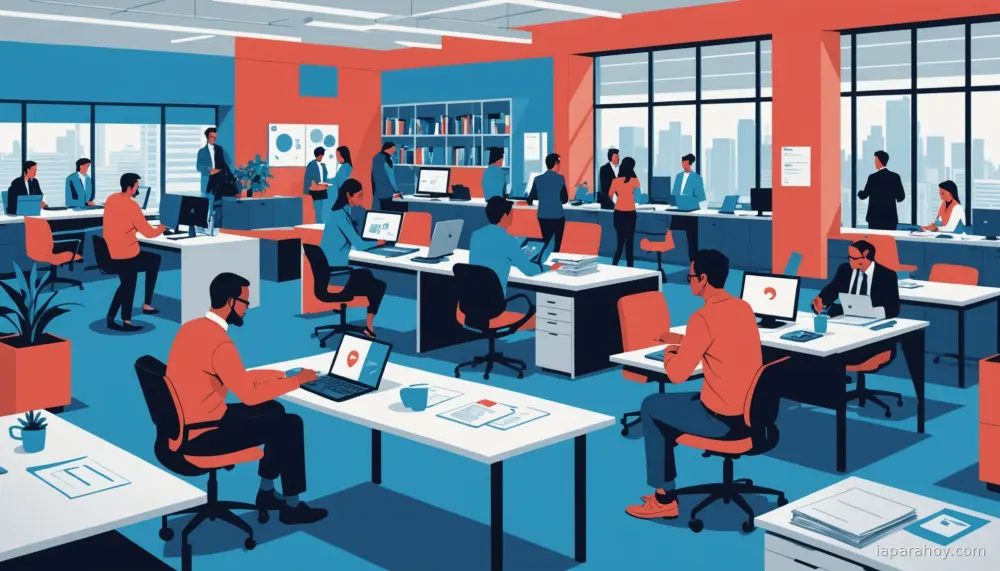 Ilustración generada con IA sobre: OpenAI presenta modelo de negocio escalable ligado al valor de la inteligencia