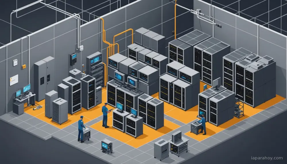 Ilustración generada con IA sobre: OpenAI se asocia con Cerebras para añadir 750MW de capacidad de cómputo IA