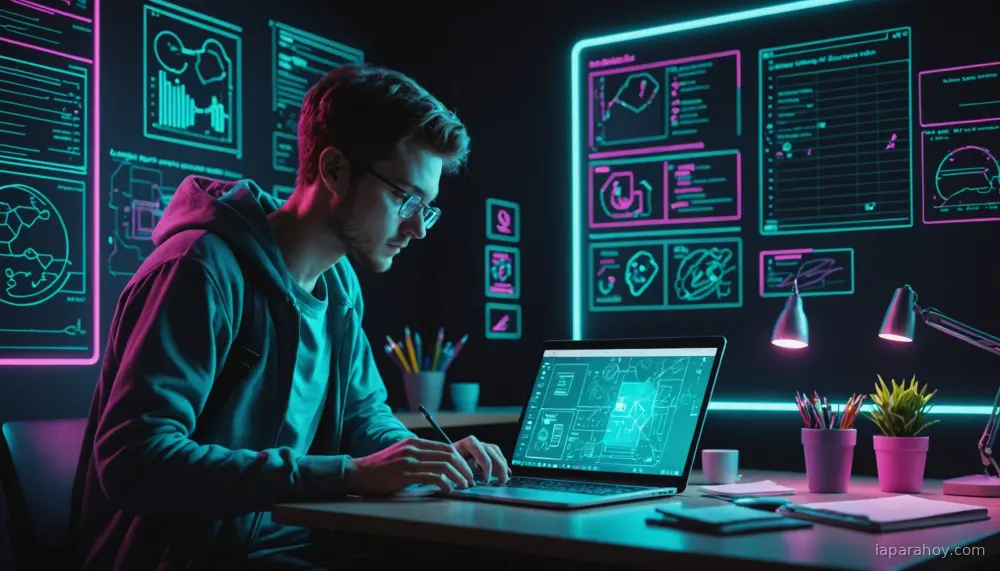 Ilustración generada con IA sobre: Google DeepMind lanza Gemini 3.1 Pro con razonamiento avanzado y duplica rendimiento en pruebas lógicas