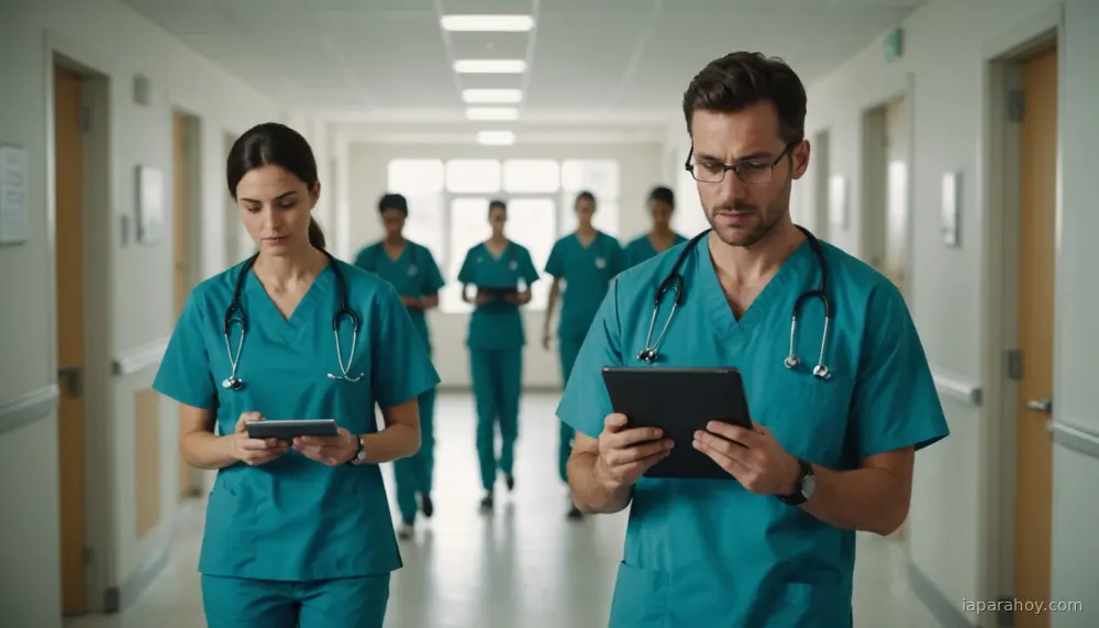 Ilustración generada con IA sobre: DeepMind reconoce fallos de transparencia en proyecto Streams con NHS