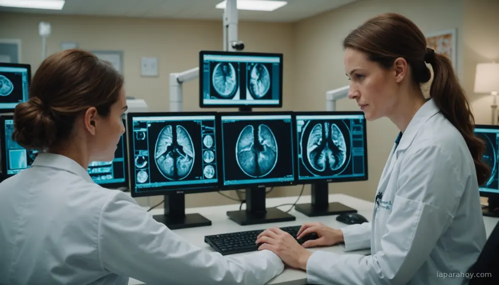 Ilustración generada con IA sobre: DeepMind expande investigación en diagnóstico de cáncer de mama con datos de Japón