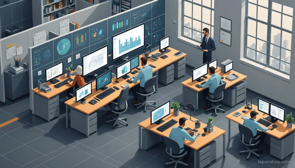 Ilustración generada con IA sobre: Google DeepMind publica benchmark NEVIS'22 para aprendizaje continuo en visión por computadora