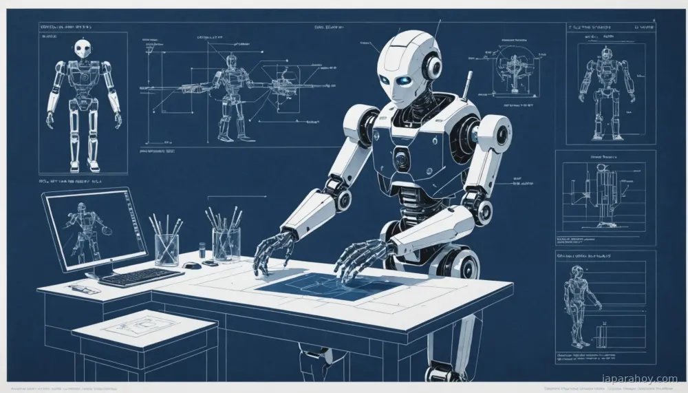 Ilustración generada con IA sobre: Hugging Face añade herramientas MCP remotas al robot Reachy Mini