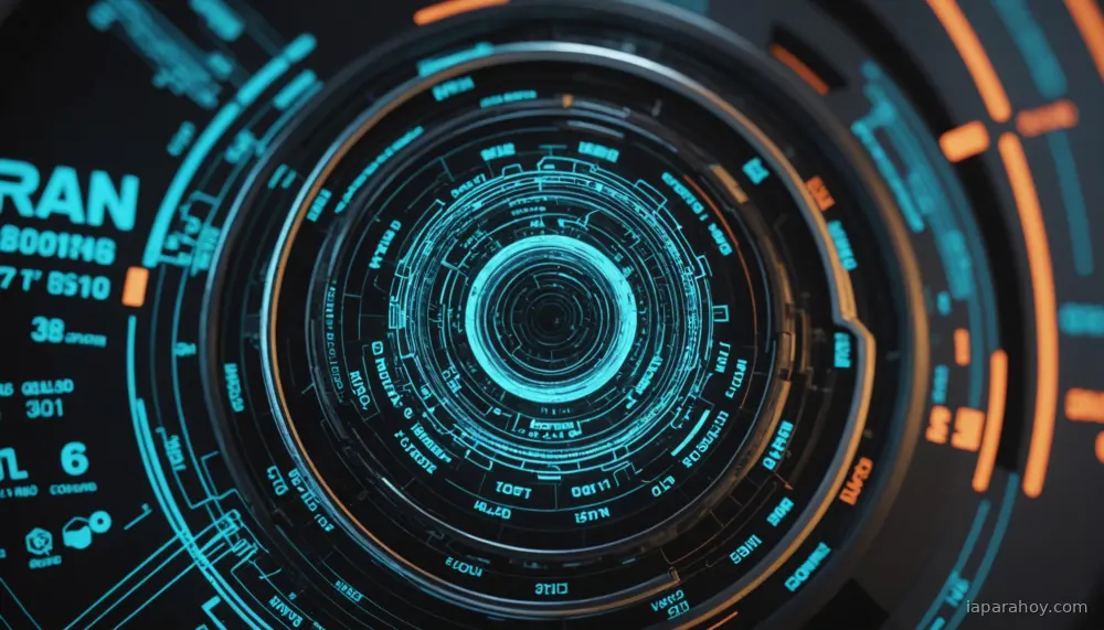 Ilustración generada con IA sobre: Falcon Perception: modelo multimodal eficiente de visión y lenguaje del TII