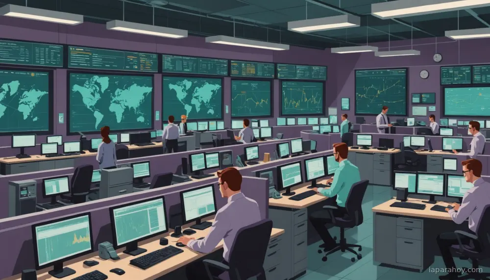 Ilustración generada con IA sobre: IBM y Artificial Analysis publican ITBench-AA: primer benchmark para agentes empresariales en IT
