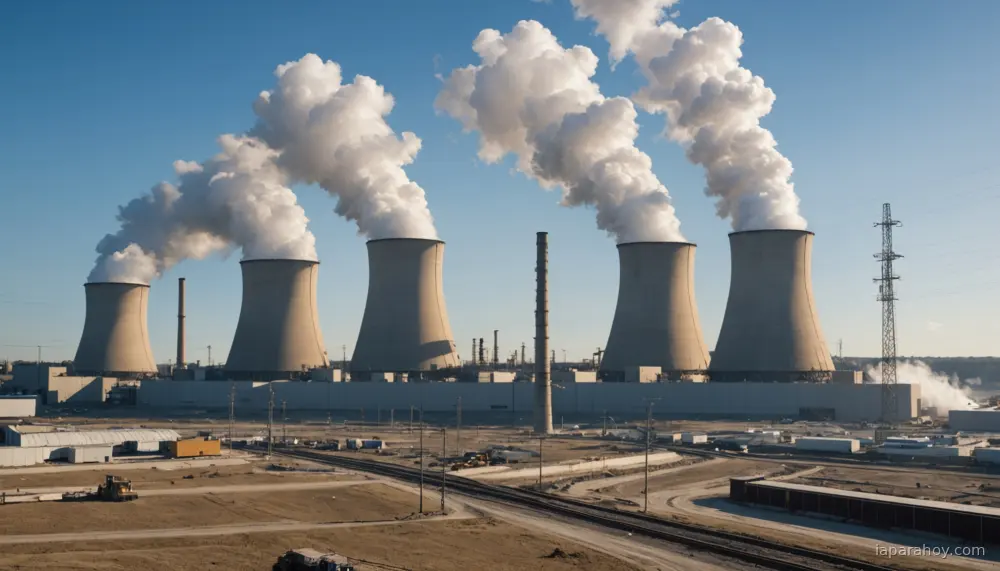 Ilustración generada con IA sobre: Meta asegura 6,6 GW de energía nuclear para sus centros de datos de IA hasta 2035