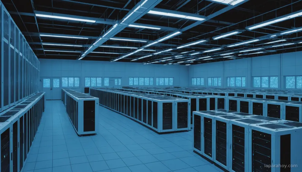 Ilustración generada con IA sobre: Meta y NVIDIA anuncian alianza plurianual para infraestructura de IA
