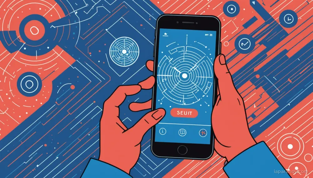 Ilustración generada con IA sobre: Meta despliega IA avanzada para detectar fraudes en WhatsApp, Facebook e Instagram
