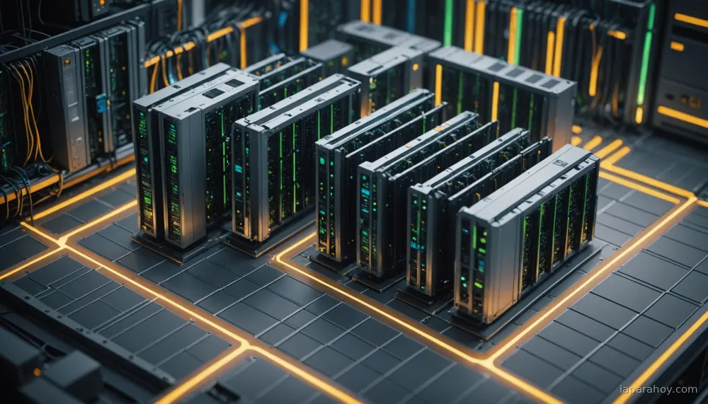 Ilustración generada con IA sobre: Meta y Arm desarrollan CPU Arm AGI para data centers de IA a escala masiva