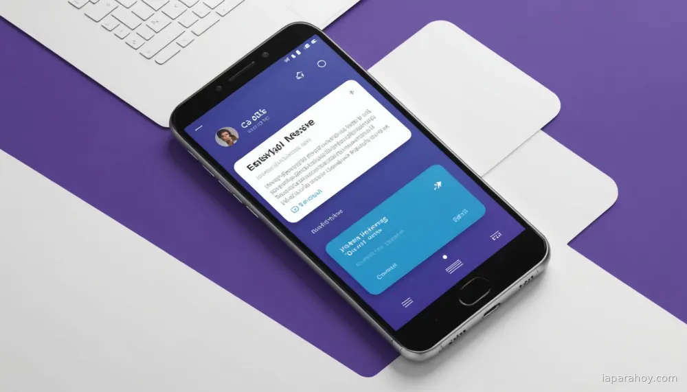 Ilustración generada con IA sobre: WhatsApp añade gestión de almacenamiento y edición de fotos con Meta AI