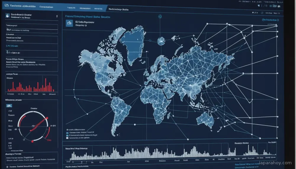 Ilustración generada con IA sobre: Meta refuerza detección de fraudes con IA avanzada y firma acuerdo global contra estafas