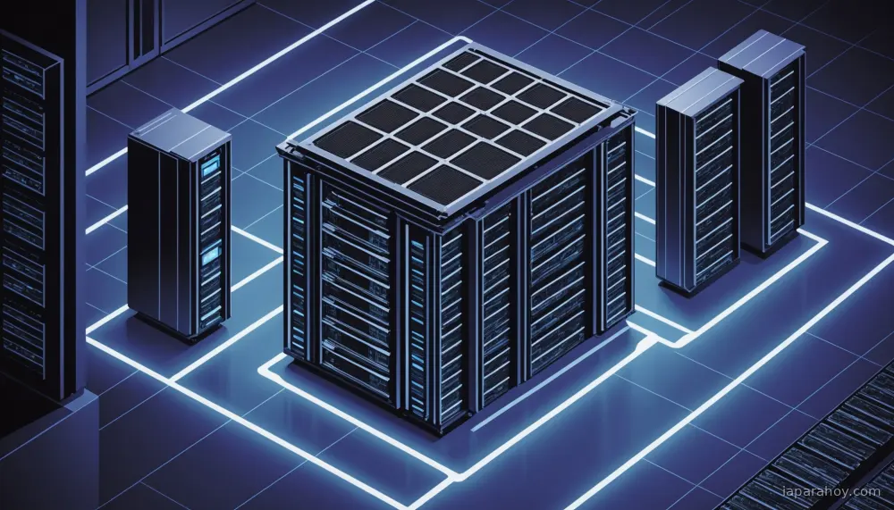 Ilustración generada con IA sobre: NVIDIA presenta plataforma Rubin con tokens 10 veces más baratos y modelos abiertos