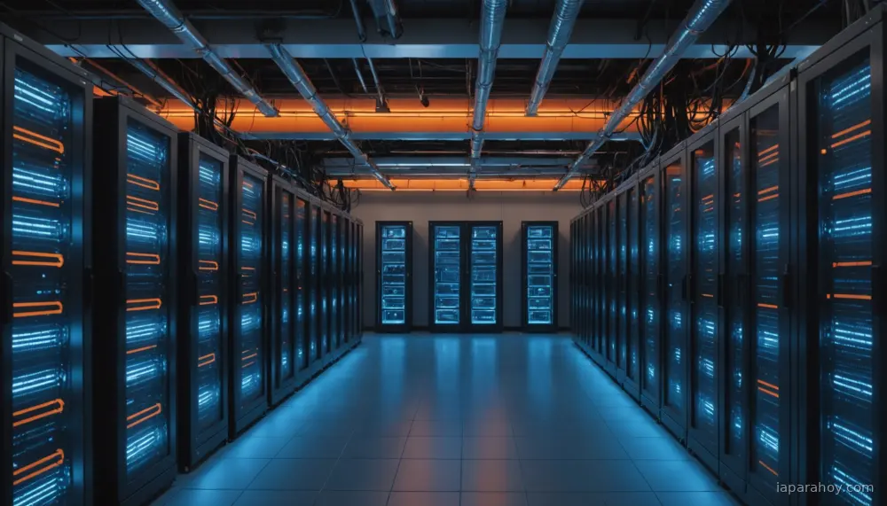Ilustración generada con IA sobre: NVIDIA presenta plataforma Rubin con seis chips para agentic AI y reducción de costes de inferencia