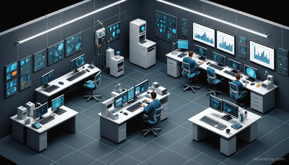 Ilustración generada con IA sobre: NVIDIA lanza modelos abiertos Nemotron, Cosmos y Alpamayo para IA de agentes y robótica