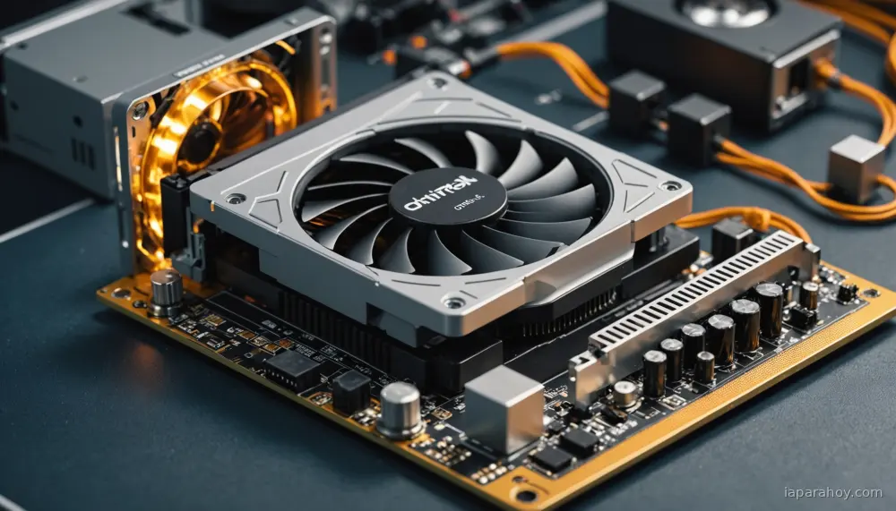Ilustración generada con IA sobre: NVIDIA acelera generación de vídeo IA en PC: 3x más rápido y 4K nativo con LTX-2