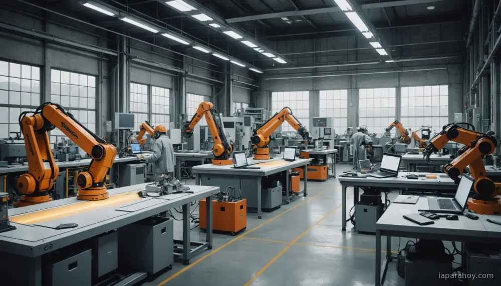 Ilustración generada con IA sobre: NVIDIA lanza suite de modelos y herramientas de IA física para robots y vehículos autónomos