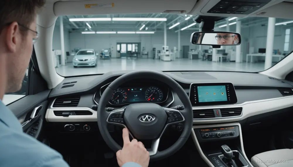 Ilustración generada con IA sobre: Mercedes-Benz CLA logra máxima puntuación Euro NCAP con conducción asistida por NVIDIA DRIVE AV