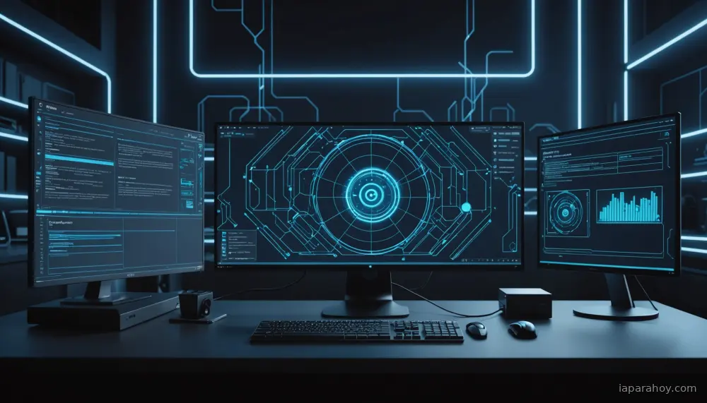 Ilustración generada con IA sobre: NVIDIA presenta modelos abiertos y NemoClaw para agentes IA locales en RTX