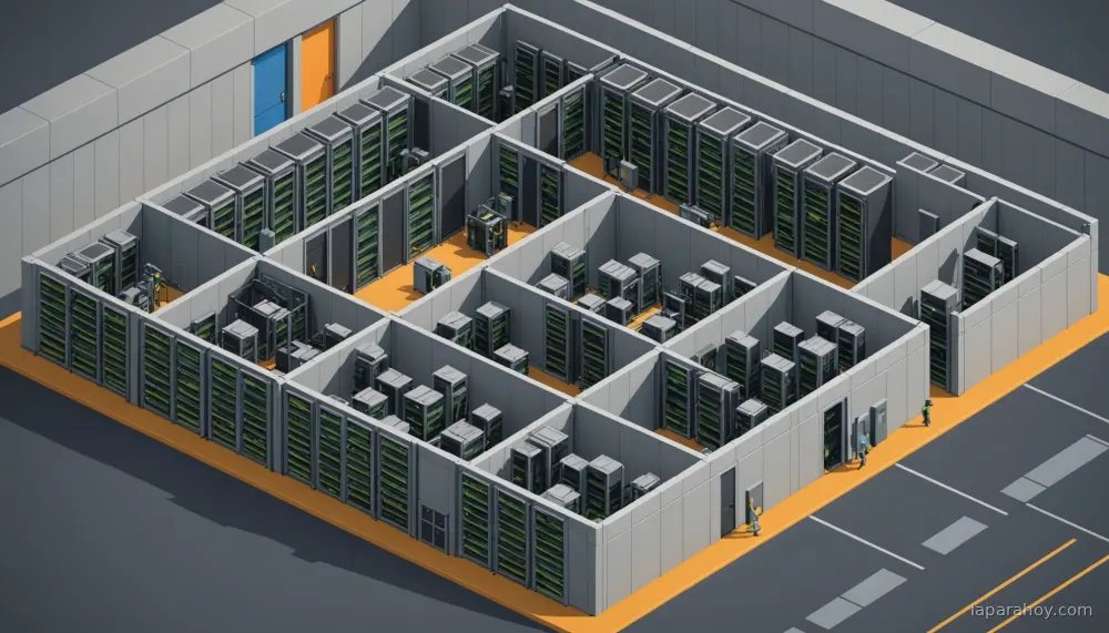 Ilustración generada con IA sobre: NVIDIA y Thinking Machines Lab firman alianza para desplegar un gigavatio de sistemas Vera Rubin