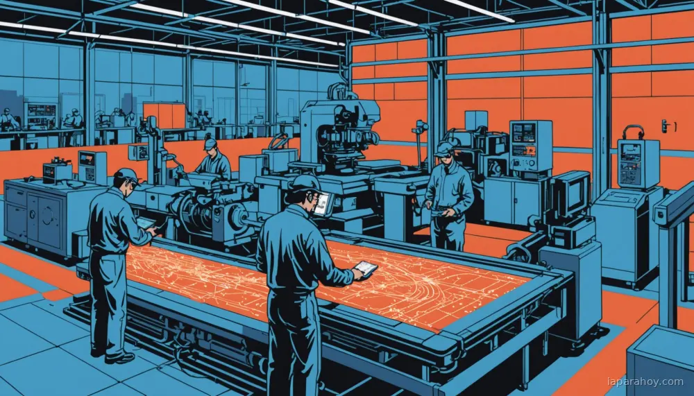 Ilustración generada con IA sobre: 64% de empresas globales usan IA activamente con ROI verificable en ingresos y costes