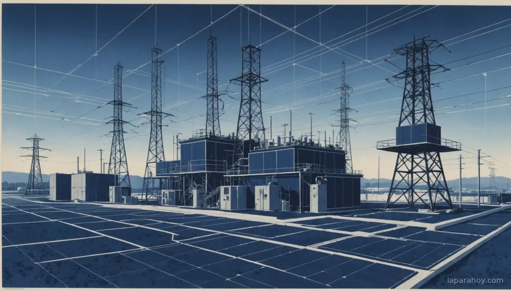 Ilustración generada con IA sobre: NVIDIA y Emerald AI presentan fábricas de IA flexibles para optimizar demanda de la red eléctrica