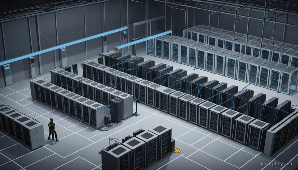 Ilustración generada con IA sobre: NVIDIA y Emerald AI demuestran fábricas de IA que adaptan su consumo a picos de demanda eléctrica