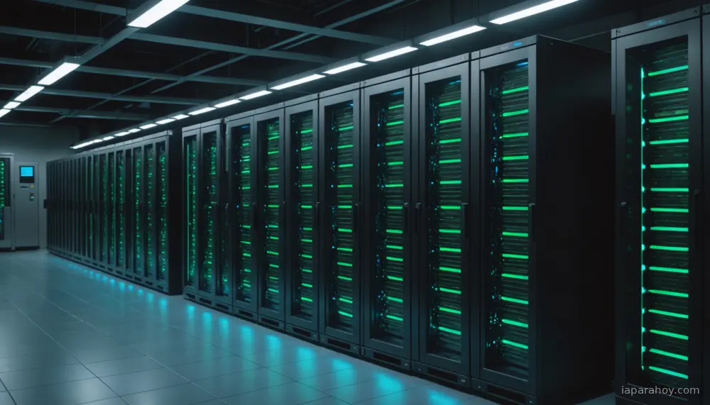 Ilustración generada con IA sobre: NVIDIA e Industria Energética colaboran en Genesis, proyecto IA para ciencia en EE.UU.
