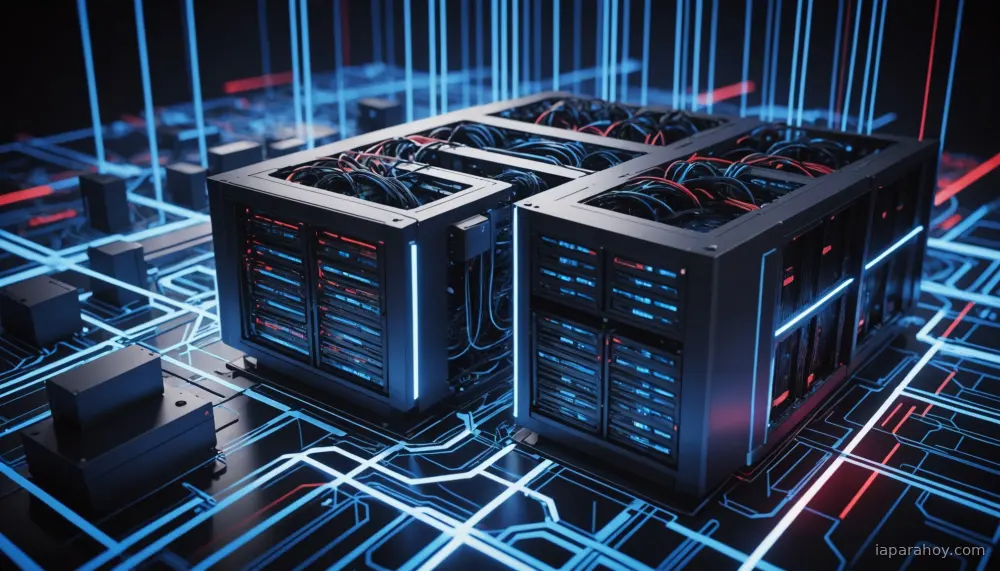 Ilustración generada con IA sobre: NVIDIA lanza Nemotron 3 Nano Omni, modelo multimodal unificado para agentes más eficientes
