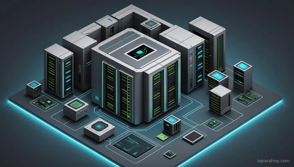 Ilustración generada con IA sobre: NVIDIA impulsa modelos foundation para transacciones financieras en bancos e instituciones