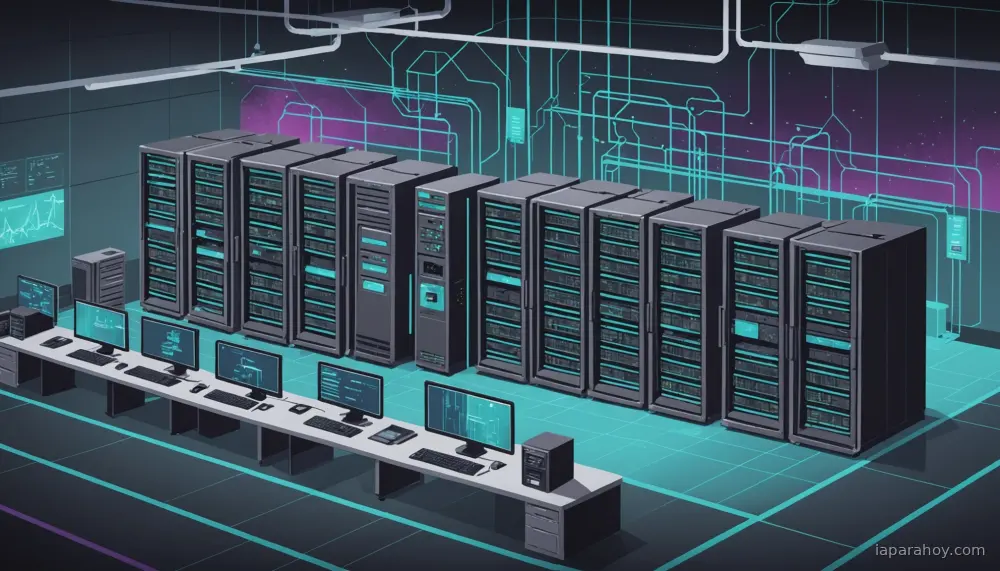 Ilustración generada con IA sobre: NVIDIA Nemotron 3 Ultra: modelo abierto para agentes autónomos con adopción inmediata