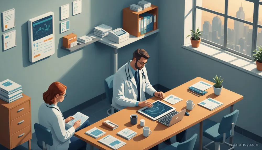 Ilustración generada con IA sobre: OpenAI lanza ChatGPT Health para consultas médicas: oportunidad y riesgos
