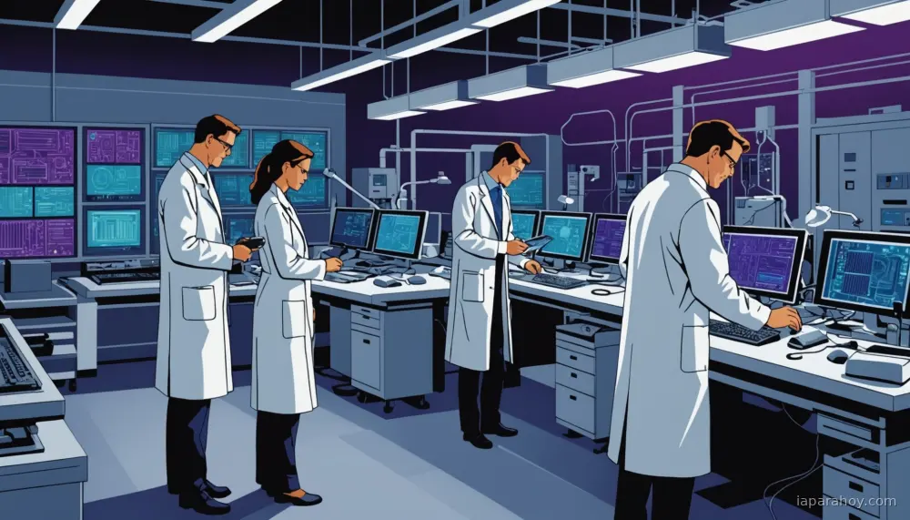 Ilustración generada con IA sobre: Nvidia lanza arquitectura Rubin en producción con mejoras de 3,5x en entrenamiento