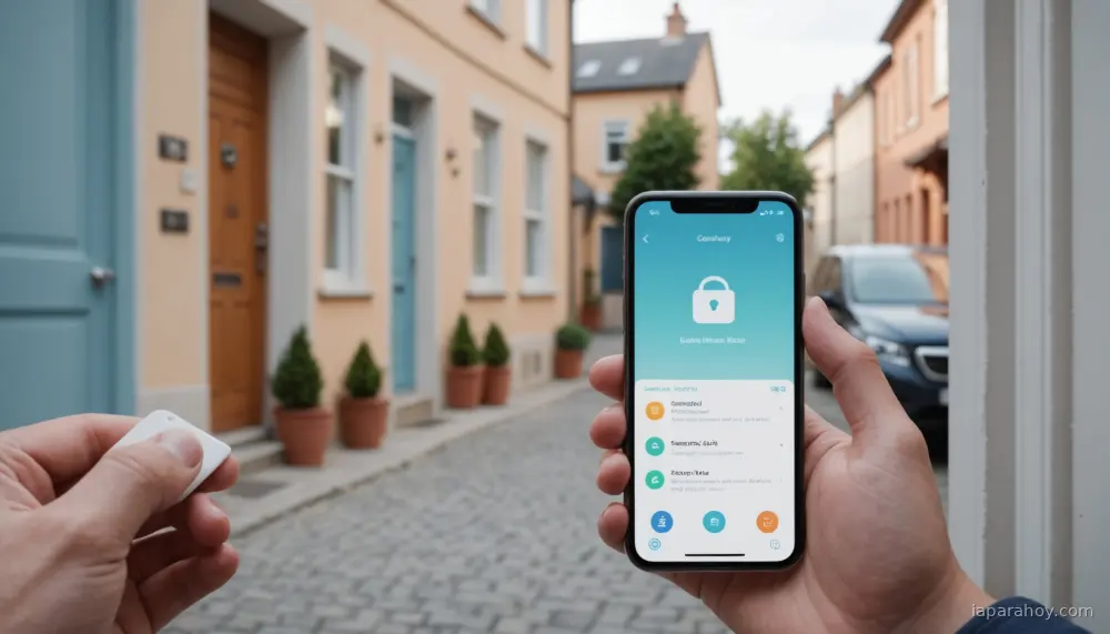 Ilustración generada con IA sobre: DoorDash confirma expulsión de repartidor que usó foto de IA para fingir entrega
