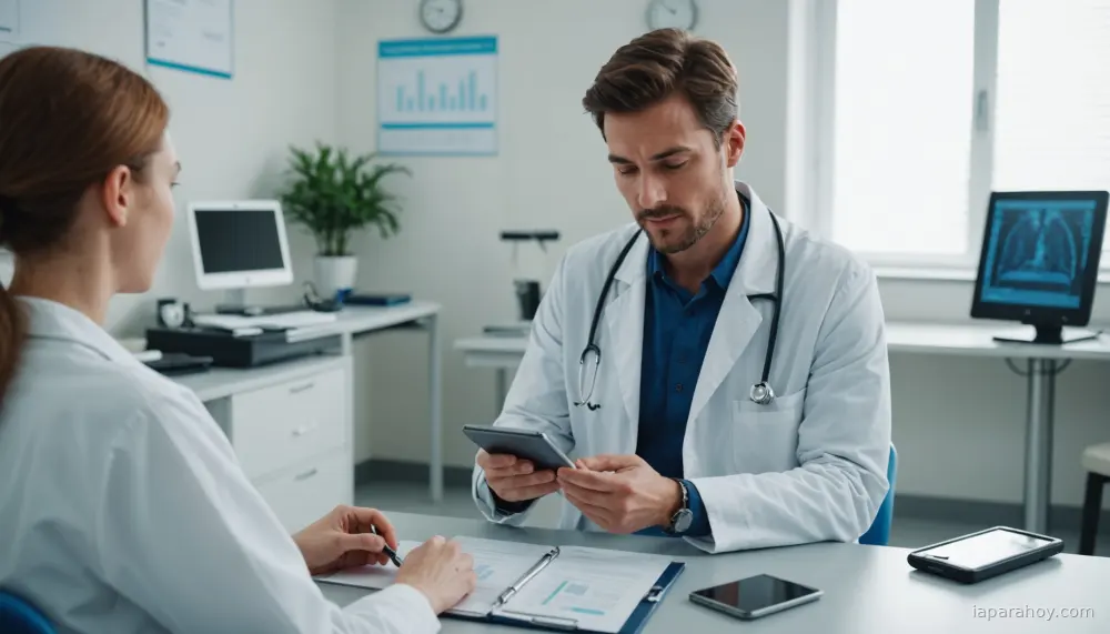 Ilustración generada con IA sobre: OpenAI lanza ChatGPT Health con espacio dedicado para consultas médicas