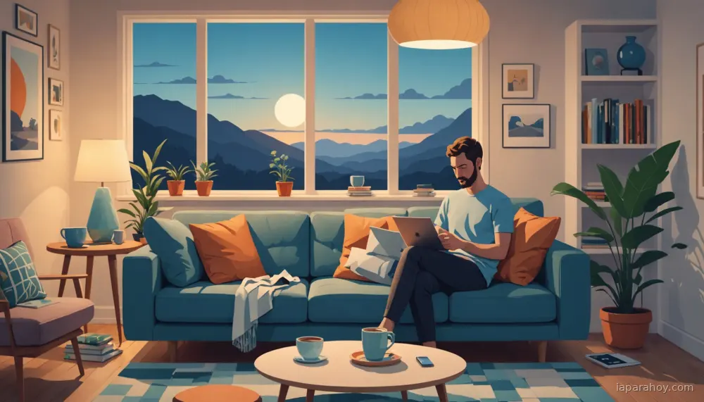 Ilustración generada con IA sobre: Amazon afirma que el 97% de sus dispositivos puede soportar Alexa+