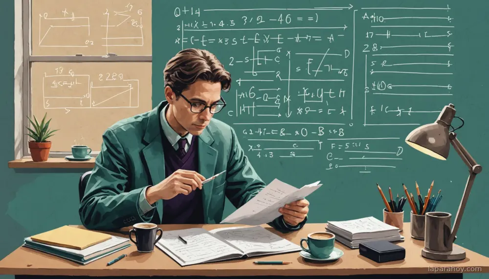 Ilustración generada con IA sobre: Los modelos de IA comienzan a resolver problemas matemáticos de alto nivel de forma autónoma