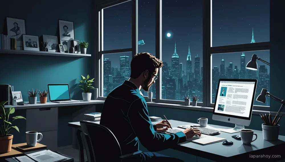 Ilustración generada con IA sobre: Google lanza Personal Intelligence en Gemini para análisis personalizado de fotos, correos y más