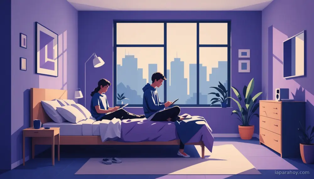 Ilustración generada con IA sobre: Meta pausa acceso de adolescentes a personajes IA mientras desarrolla versión actualizada