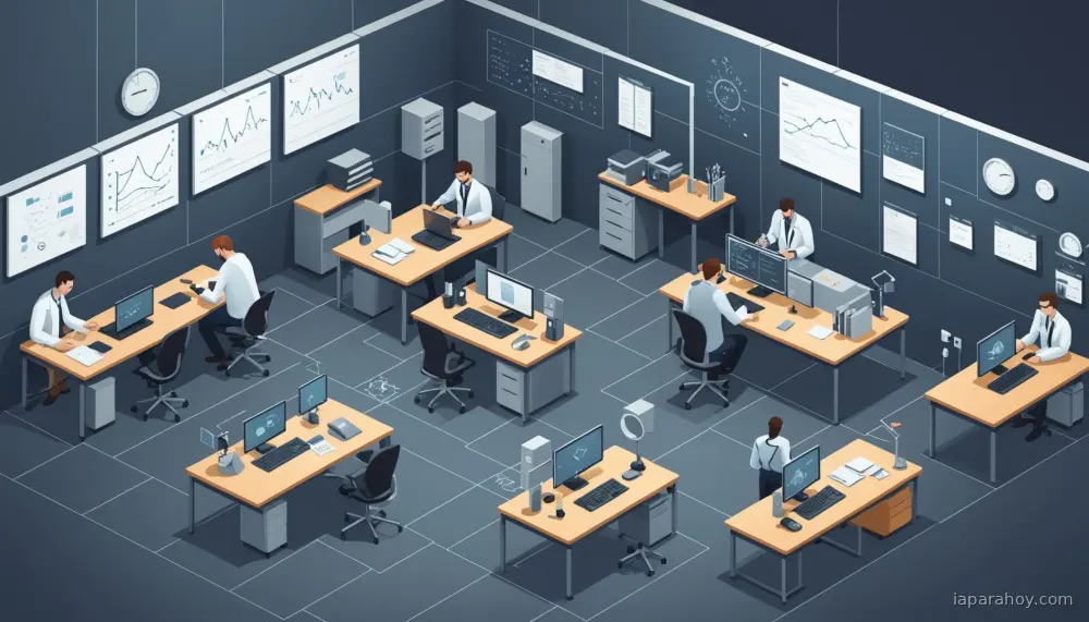 Ilustración generada con IA sobre: Flapping Airplanes: nuevo laboratorio de IA con 180 millones para entrenar modelos con menos datos