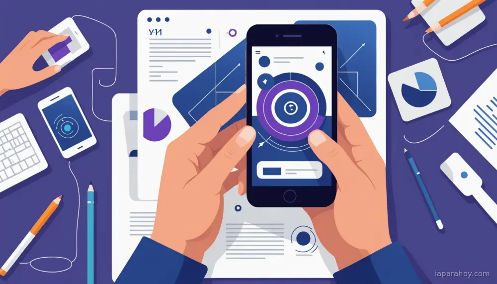 Ilustración generada con IA sobre: Gizmo: aplicación para crear mini apps interactivas con IA sin código