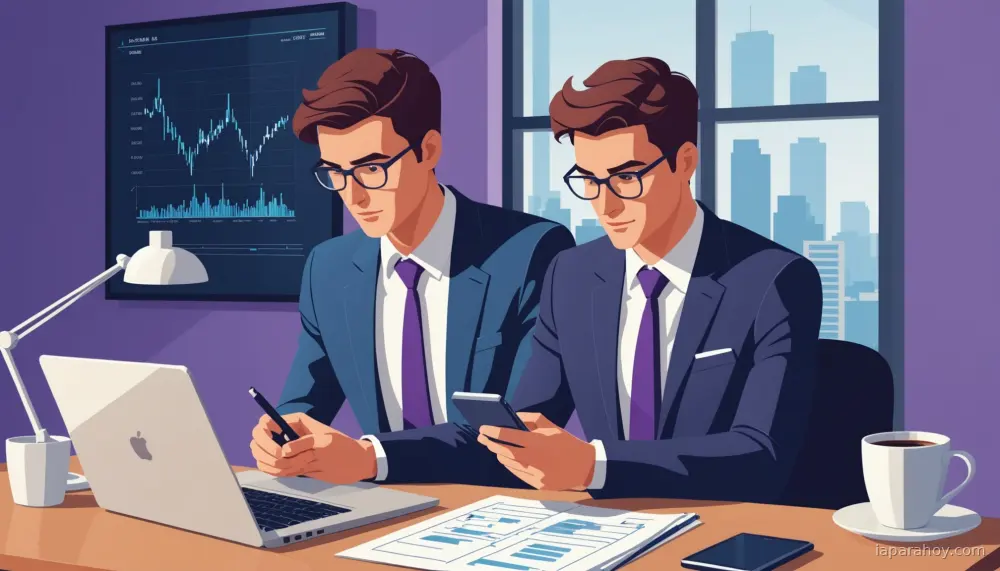 Ilustración generada con IA sobre: Robinhood permite que agentes de IA ejecuten operaciones bursátiles en cuentas dedicadas
