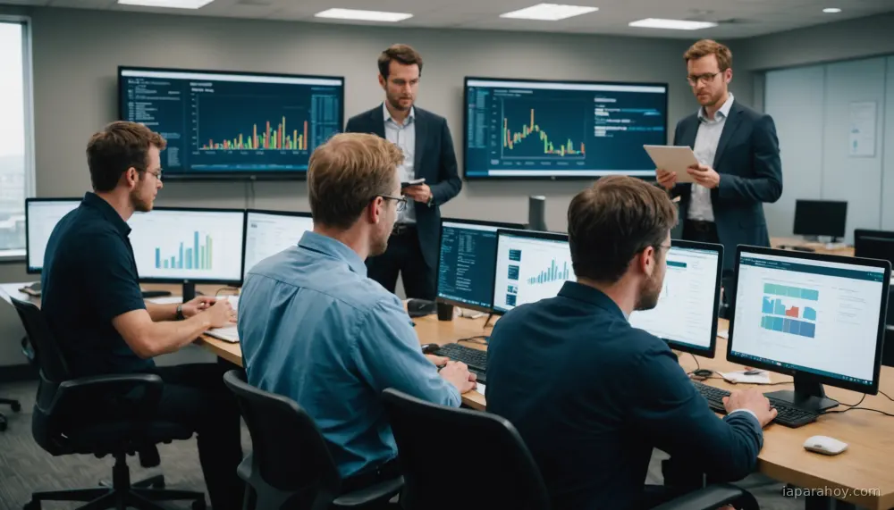 Ilustración generada con IA sobre: Ejecutivos de tech confunden prototipos con automatización real, advierte CEO de Box