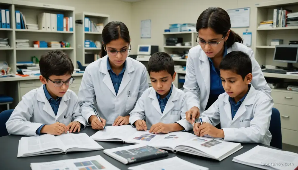 Ilustración generada con IA sobre: Investigadores buscan hacer la IA más eficiente estudiando cómo aprenden los niños
