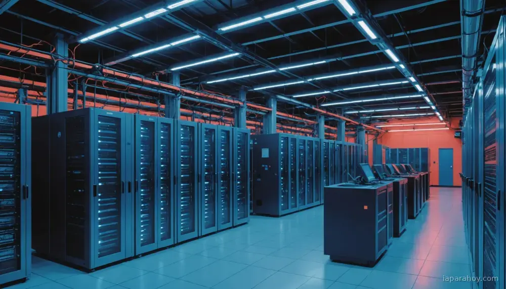 Ilustración generada con IA sobre: Nvidia anuncia crecimiento del 70% impulsado por demanda de IA agéntica