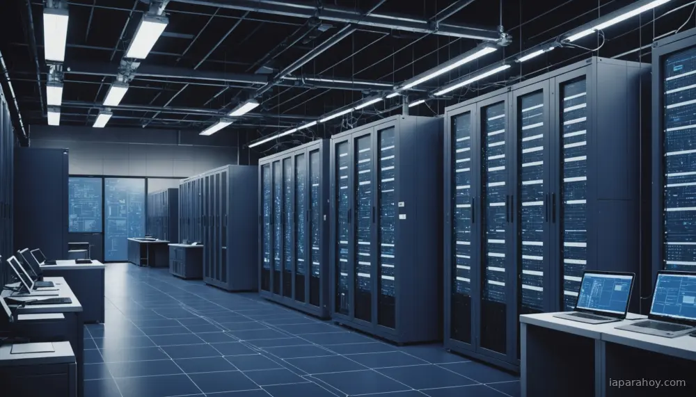 Ilustración generada con IA sobre: Barcelona Supercomputing Center impulsa AI Factories para acercar IA a pymes europeas